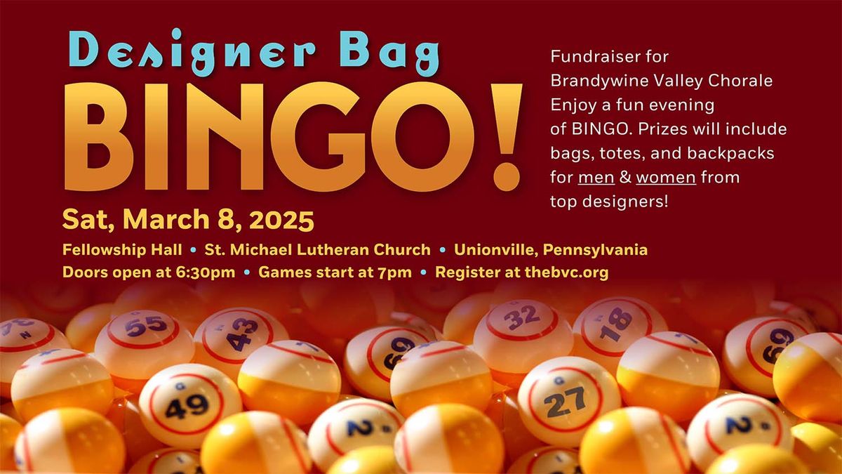 Designer Bag BINGO