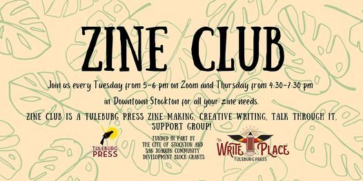 Thursday Night Zine Club at The Write Place