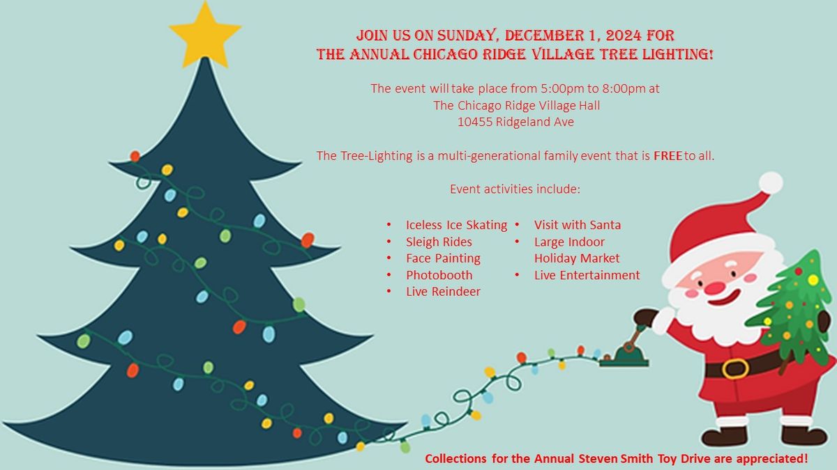 Village of Chicago Ridge Tree Lighting