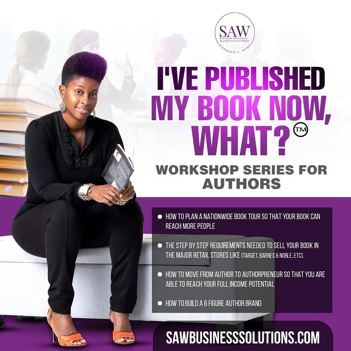 I've Published My Book Now What? Workshop Series- CHICAGO