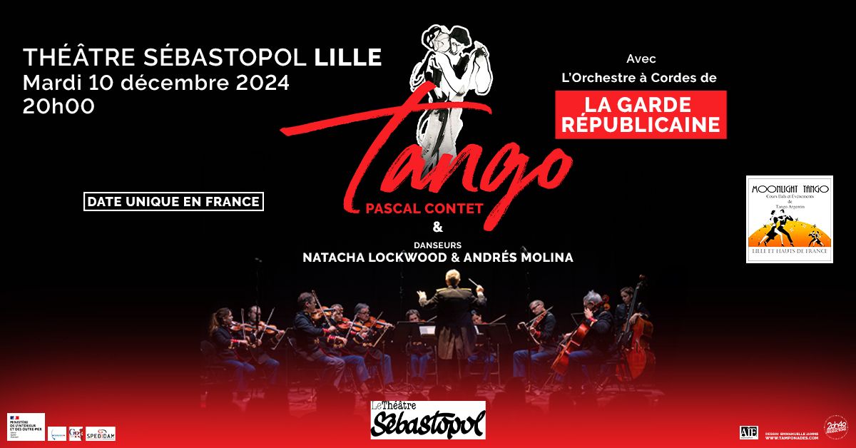 TANGO - Concert-Spectacle - Th\u00e9\u00e2tre S\u00e9bastopol - LILLE