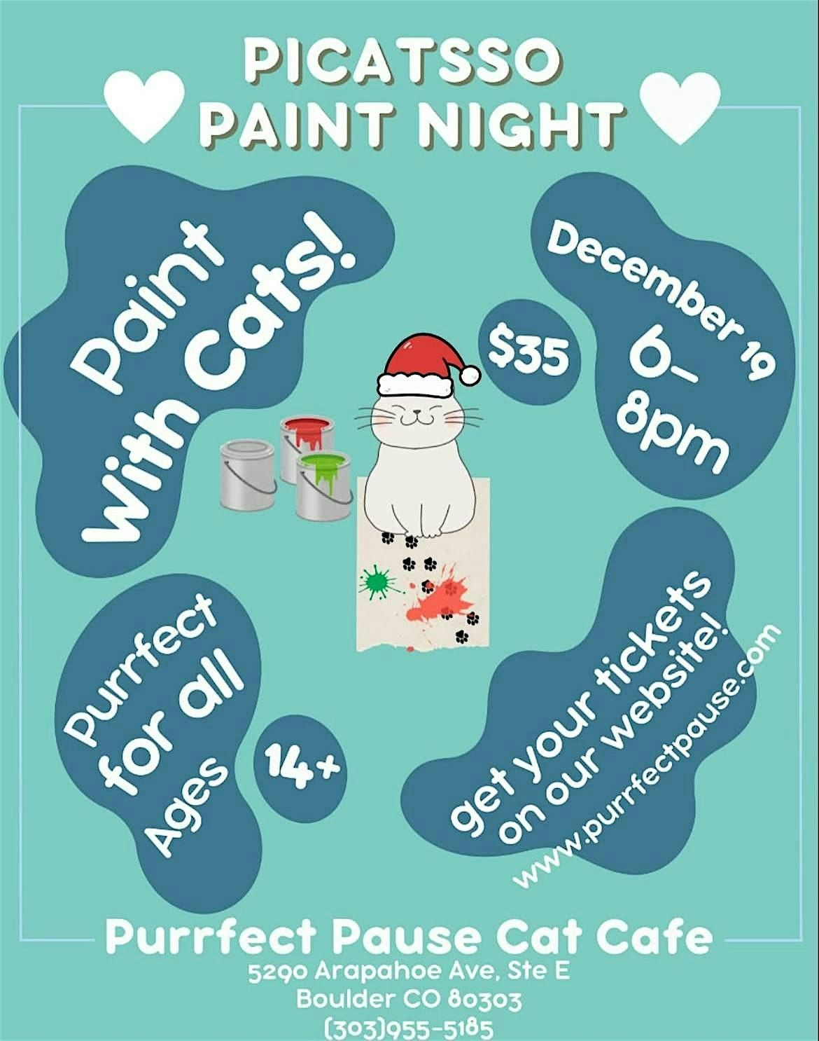 PiCatsso Paint Night - Paint With Cats!!!