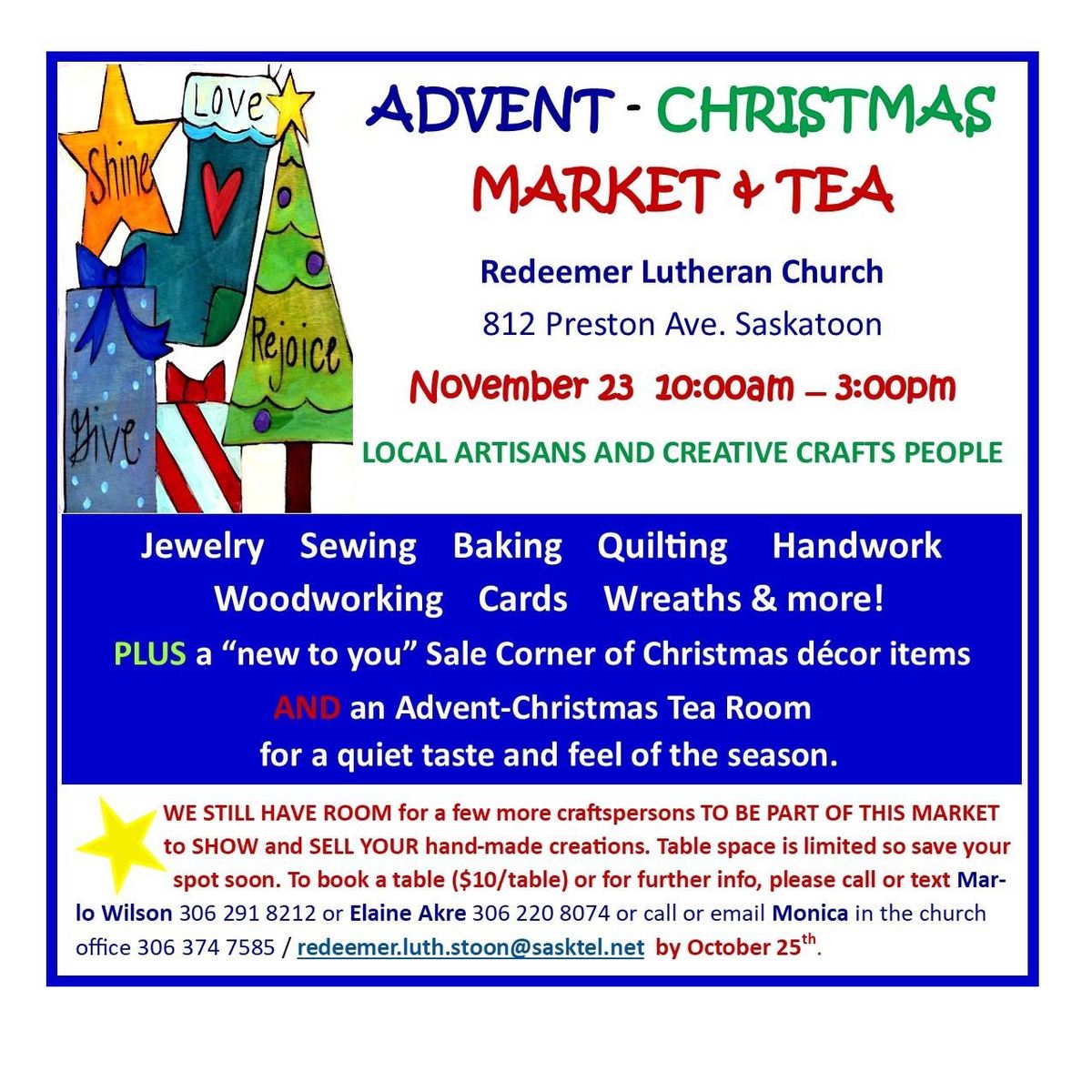 Advent - Christmas Market & Tea