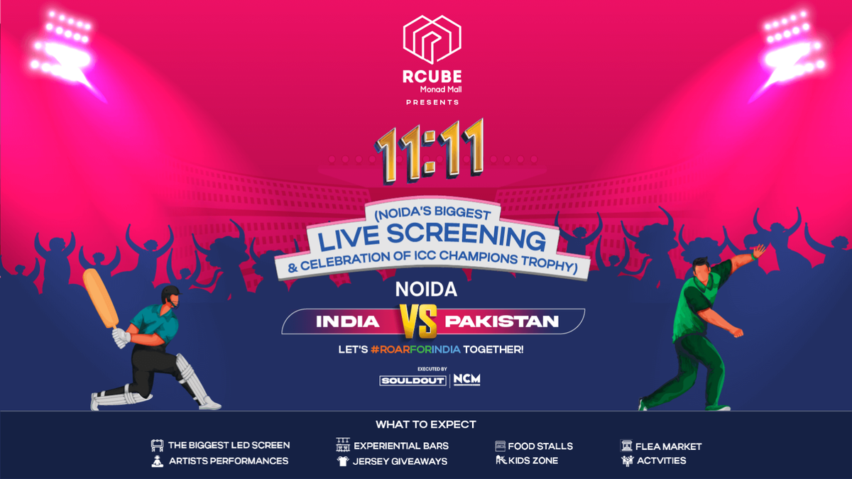 Screening of Noida&apos;s Biggest India Vs Pakistan