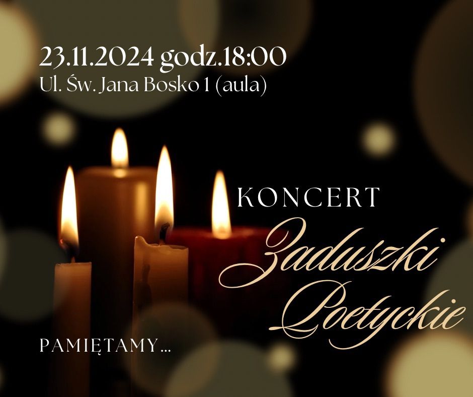 Koncert \u201eZaduszki poetyckie\u201d