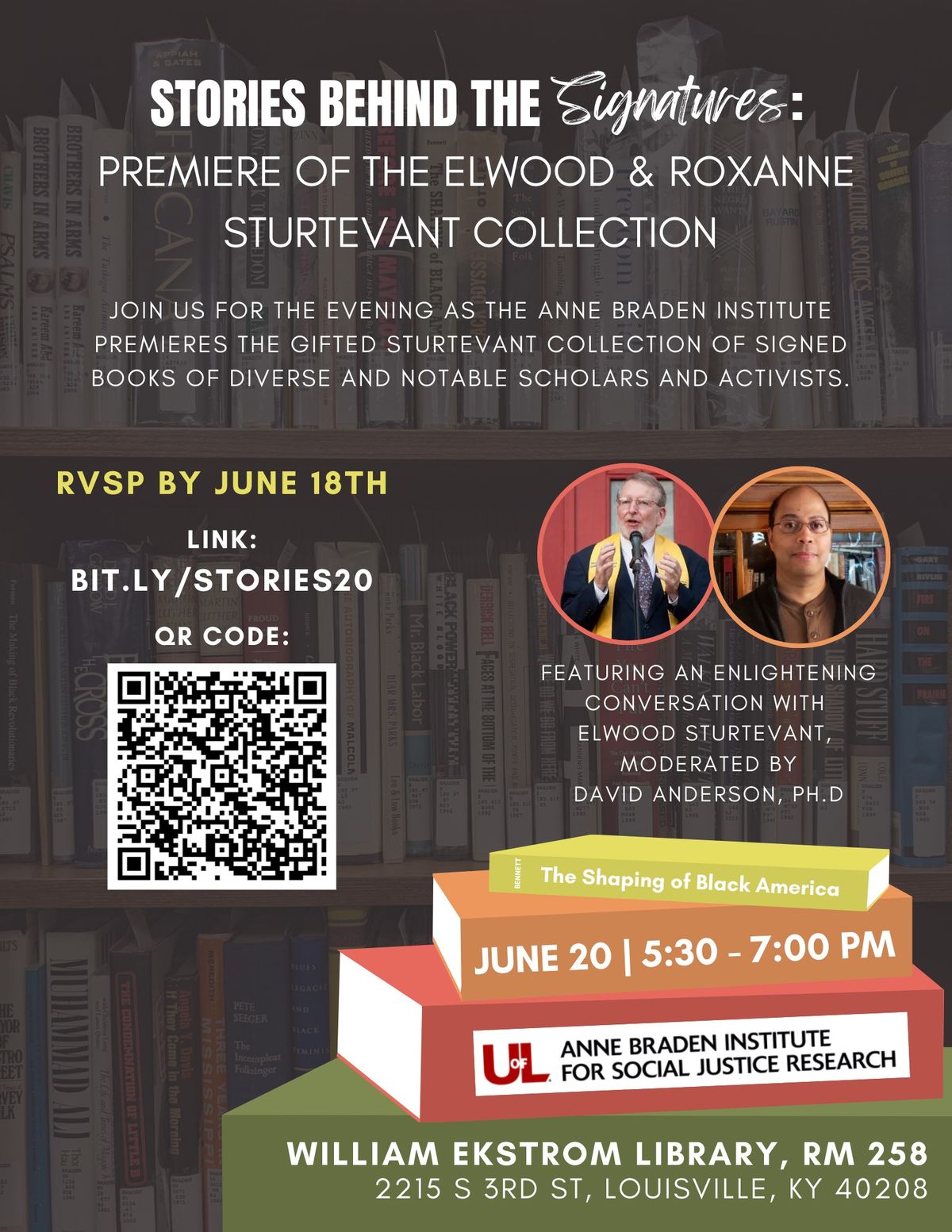 Stories Behind the Signatures: Premiere of the Roxanne & Elwood Sturtevant Collection