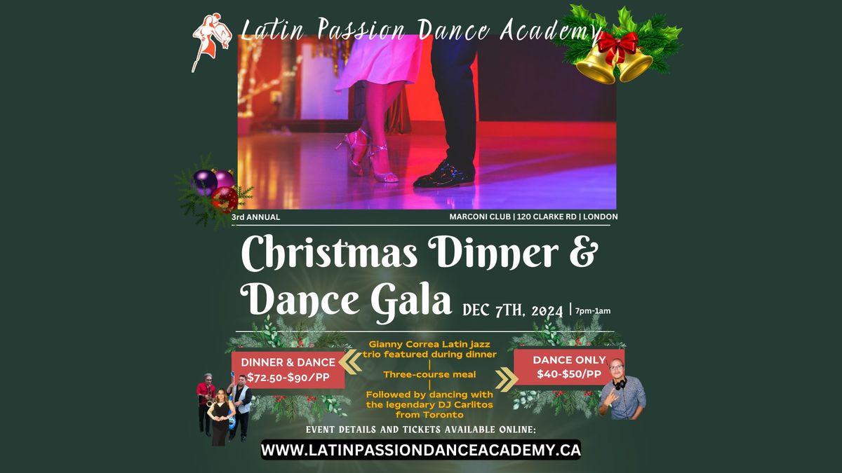 Christmas Dinner & Dance GALA