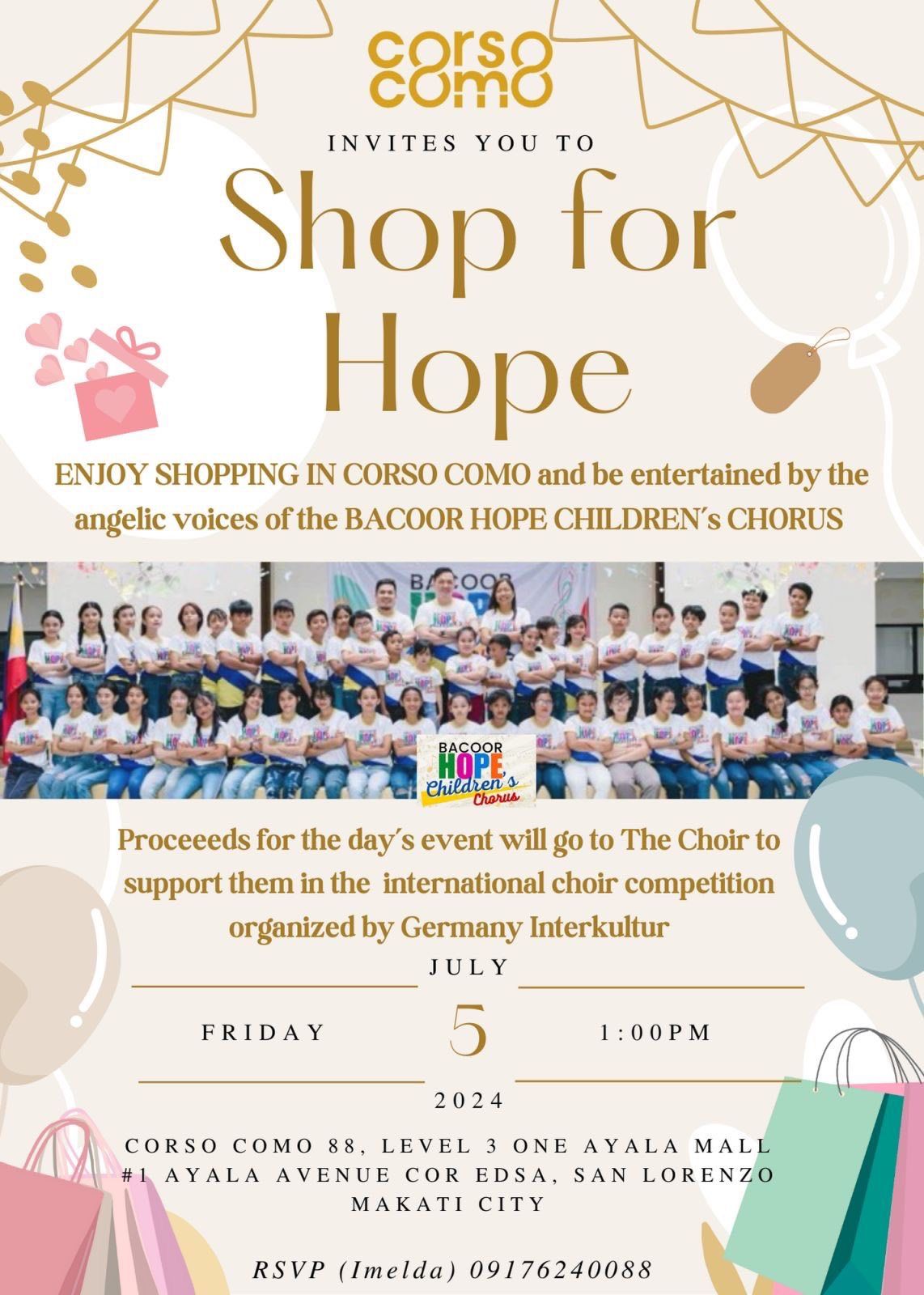 Shop for Hope