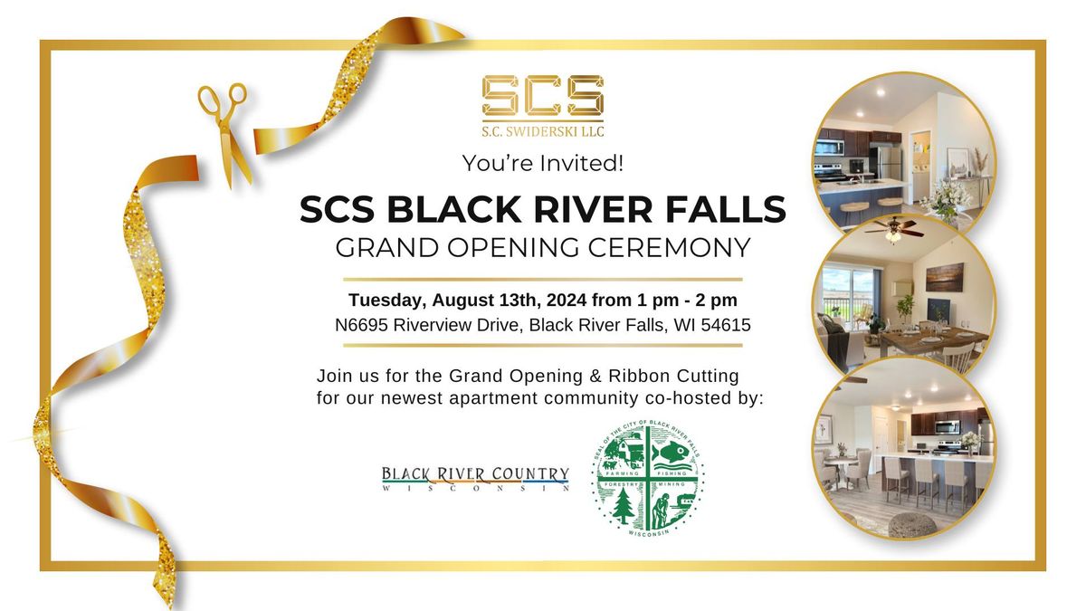 SCS Black River Falls Grand Opening Ceremony