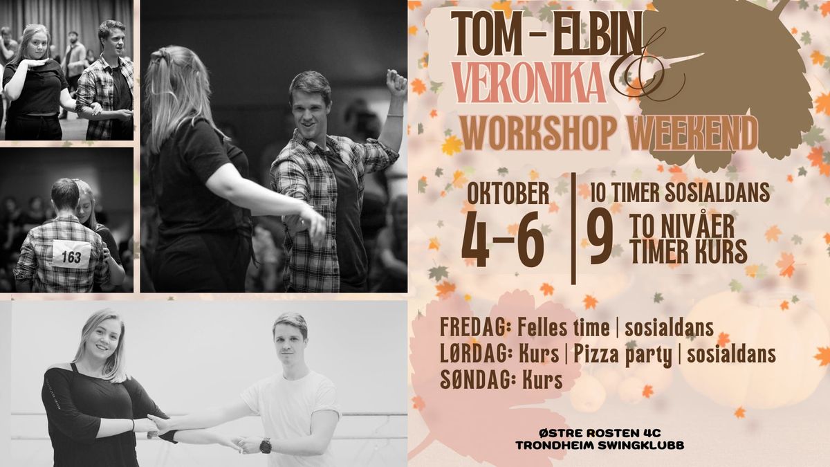 West Coast Swing Workshop Weekend med Veronika og Tom-Elbin