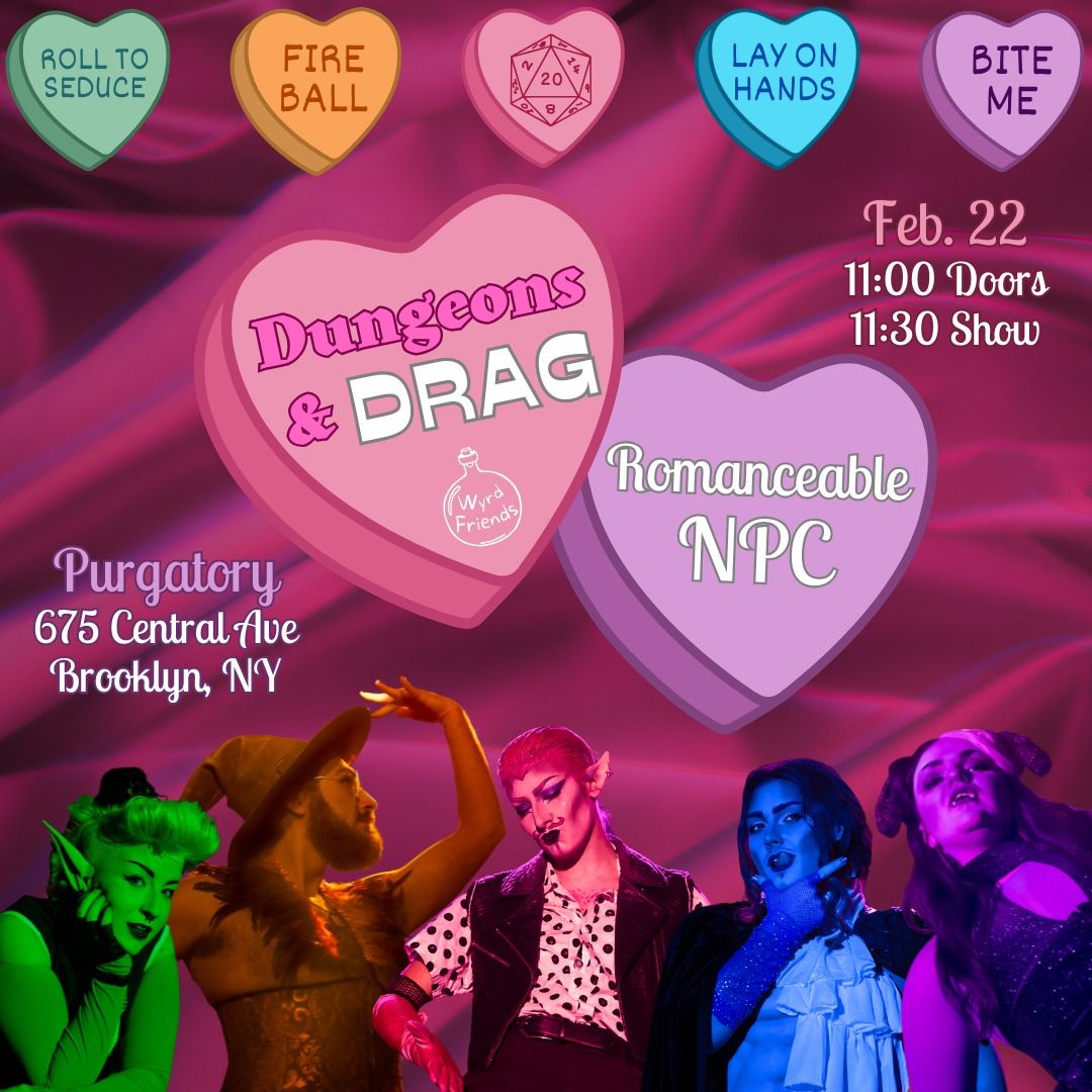 Dungeons & Drag: Romanceable NPC