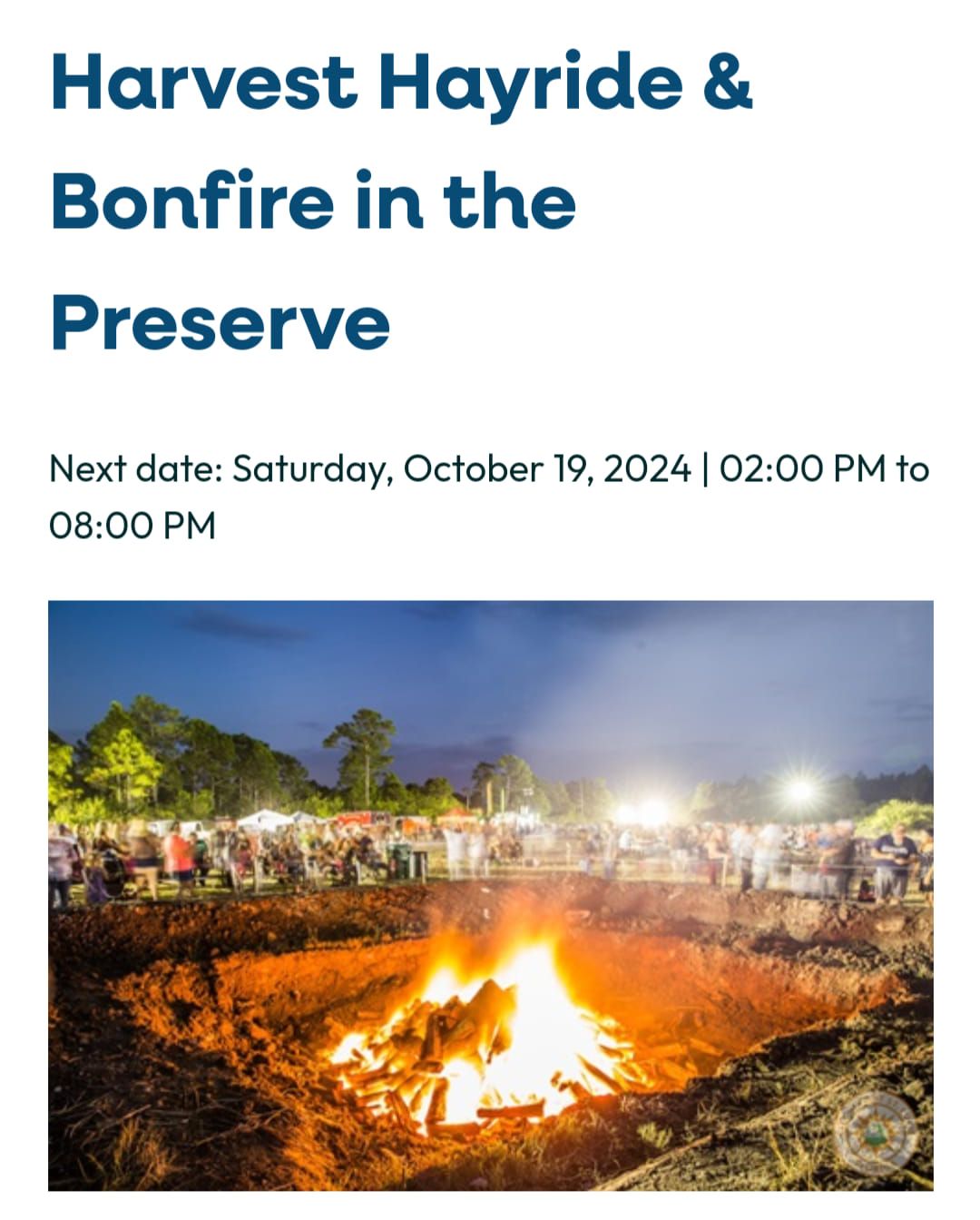 PSL Bonfire Hayride 