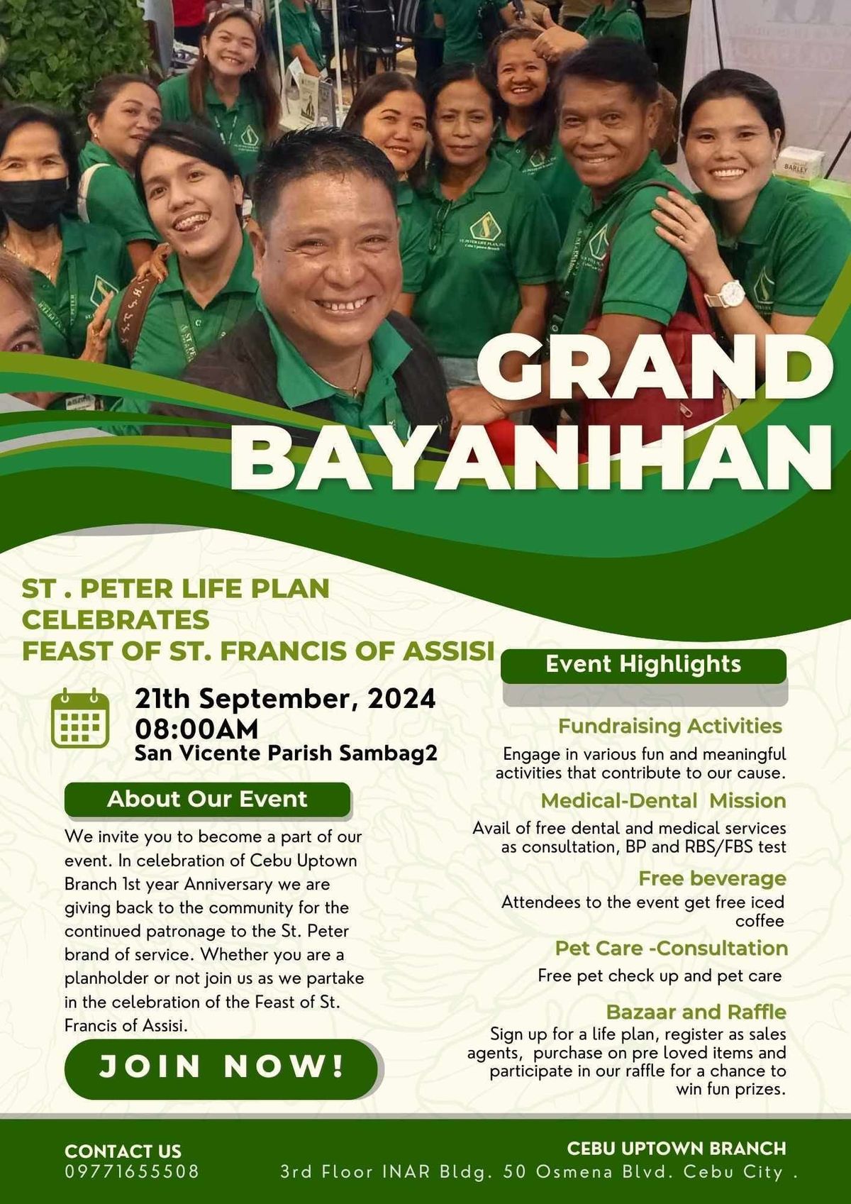 Grand Bayanihan in Sambag 2 Urgello Cebu City