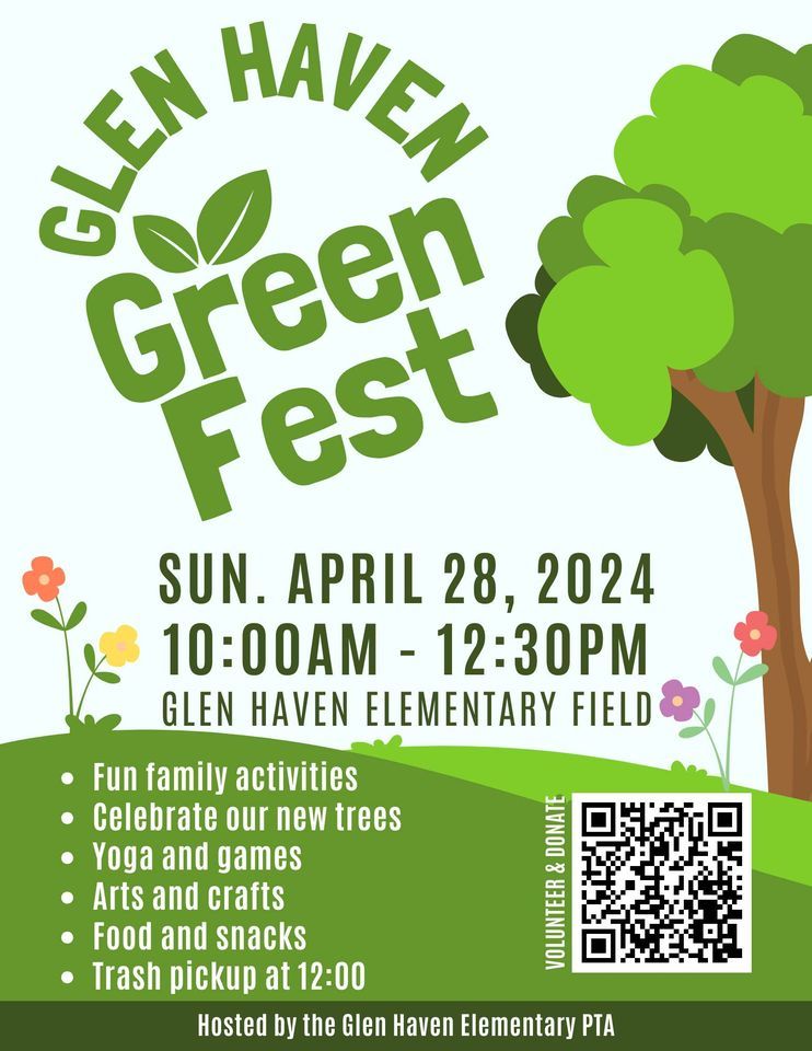 Glen Haven Elementary Green Fest