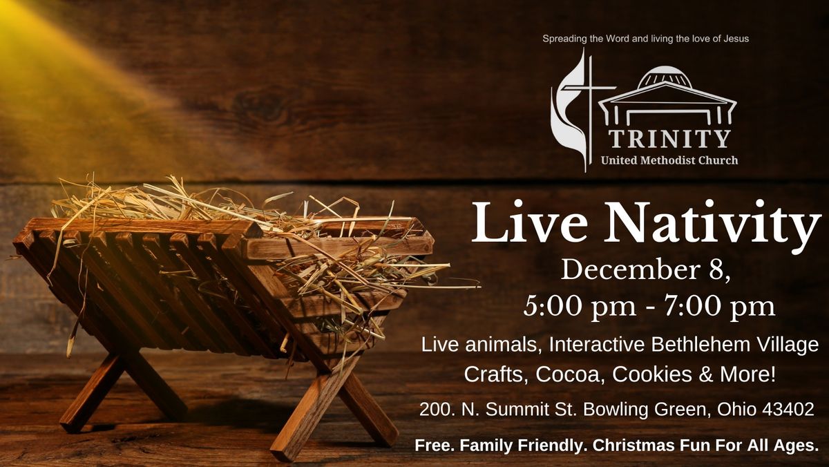 Trinity UMC Annual Live Nativity