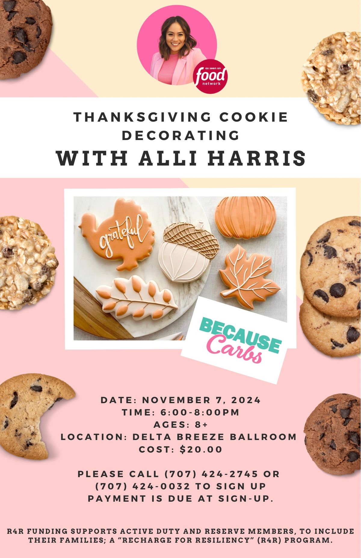 R4R Thanksgiving Cookie Decorating with Alli Harris