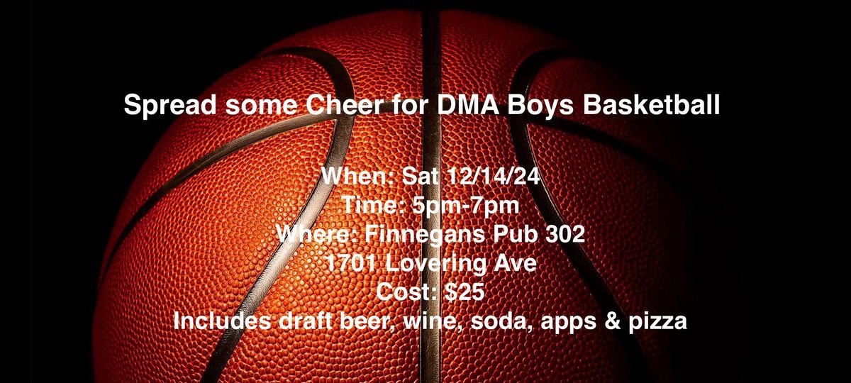 Spread some Cheer for DMA Boys Basketball!