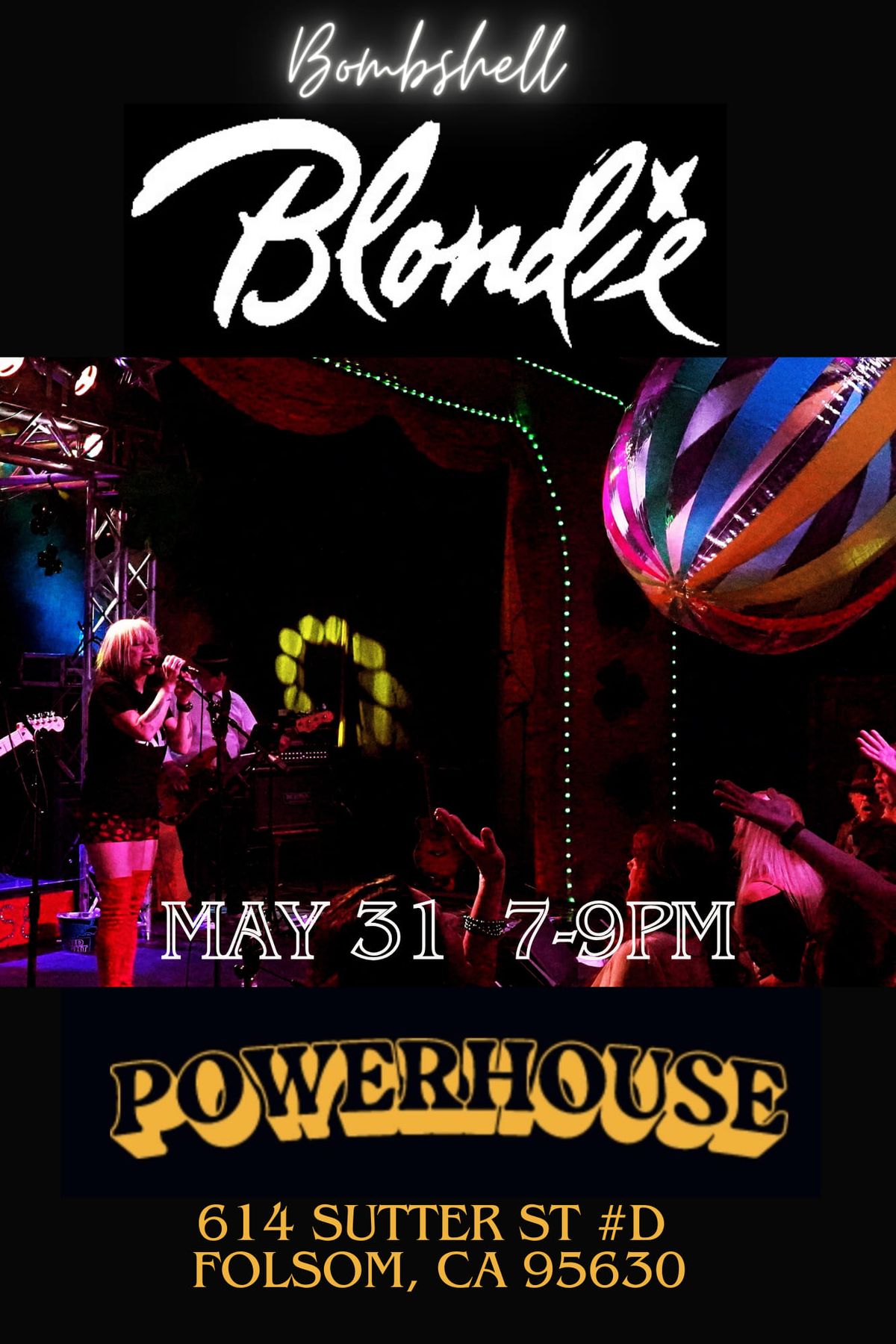 Bombshell Blondie Live at Powerhouse Pub