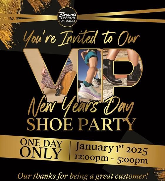 New Years Day VIP SHOE PARTY