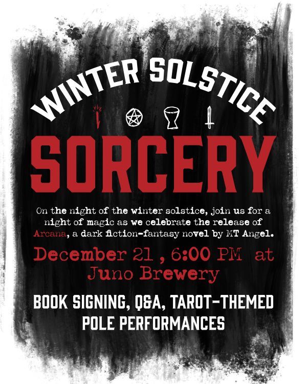 Winter Solstice Sorcery: 'Arcana' Book Release Party & Tarot-themed Pole Performances