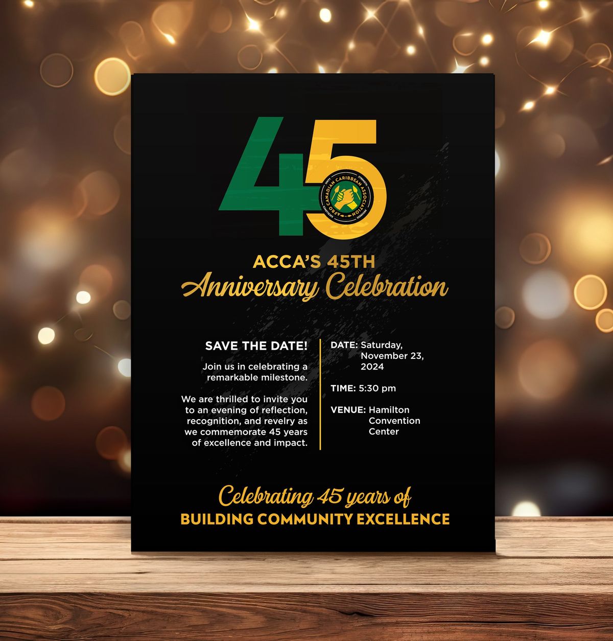 Celebrating 45 Years of Community Service