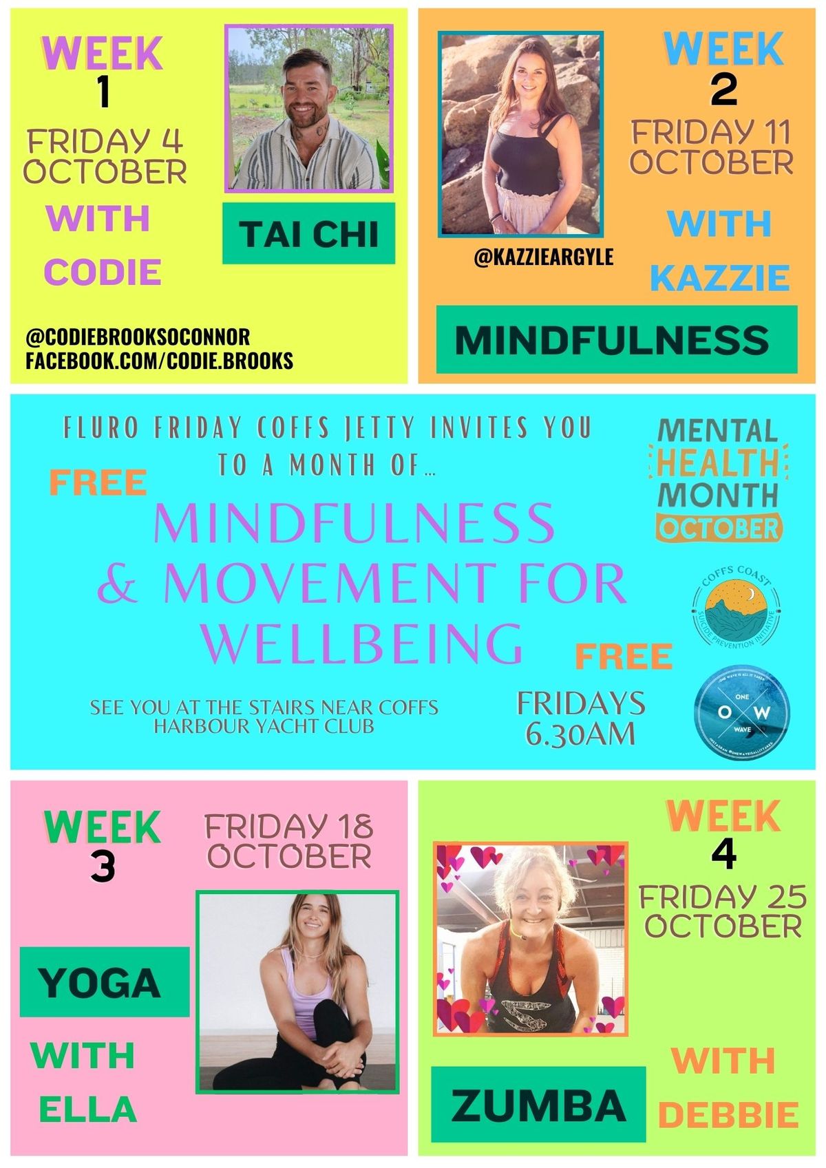 Mindfulness & Movement for Wellbeing (4 week FREE program)