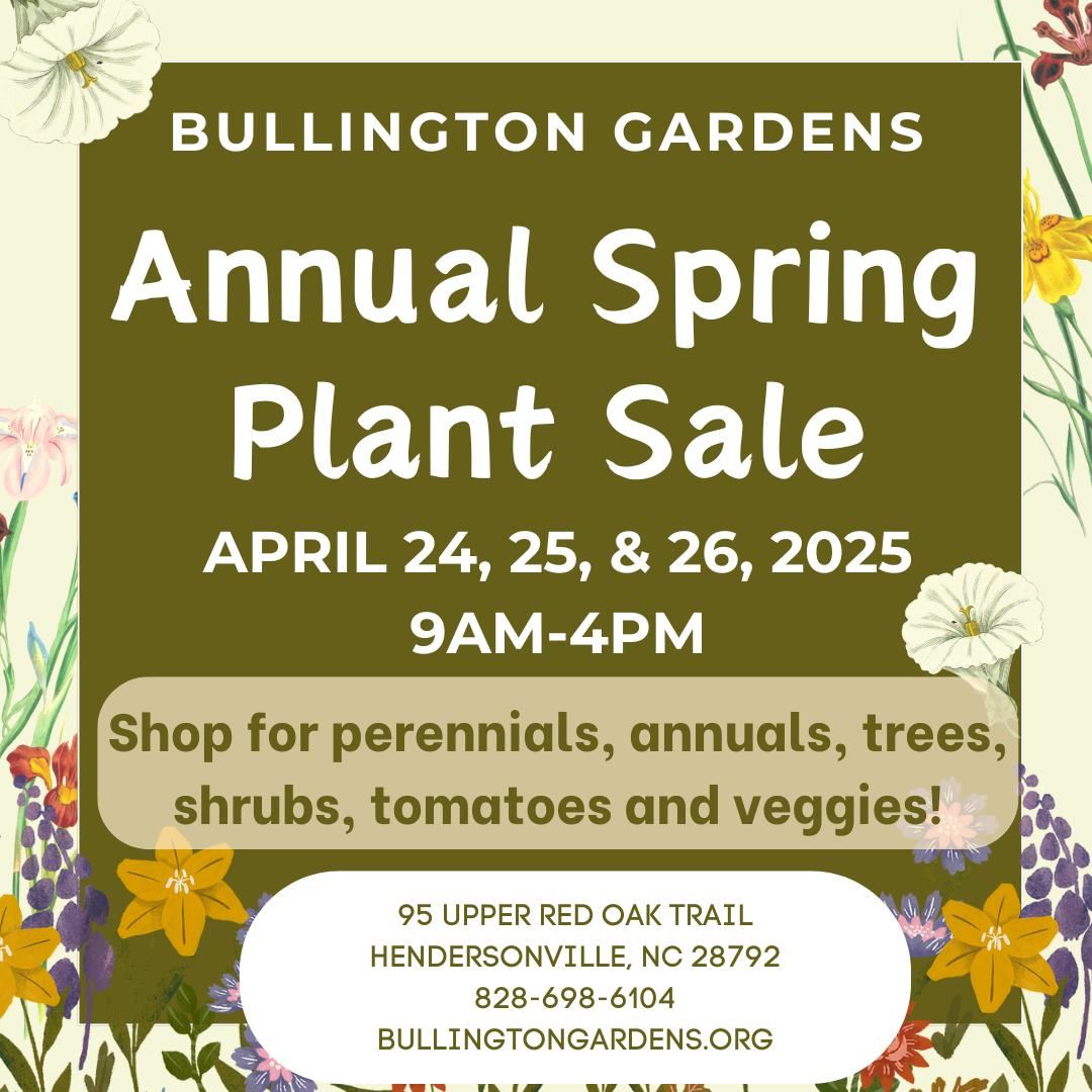 Annual Spring Plant Sale