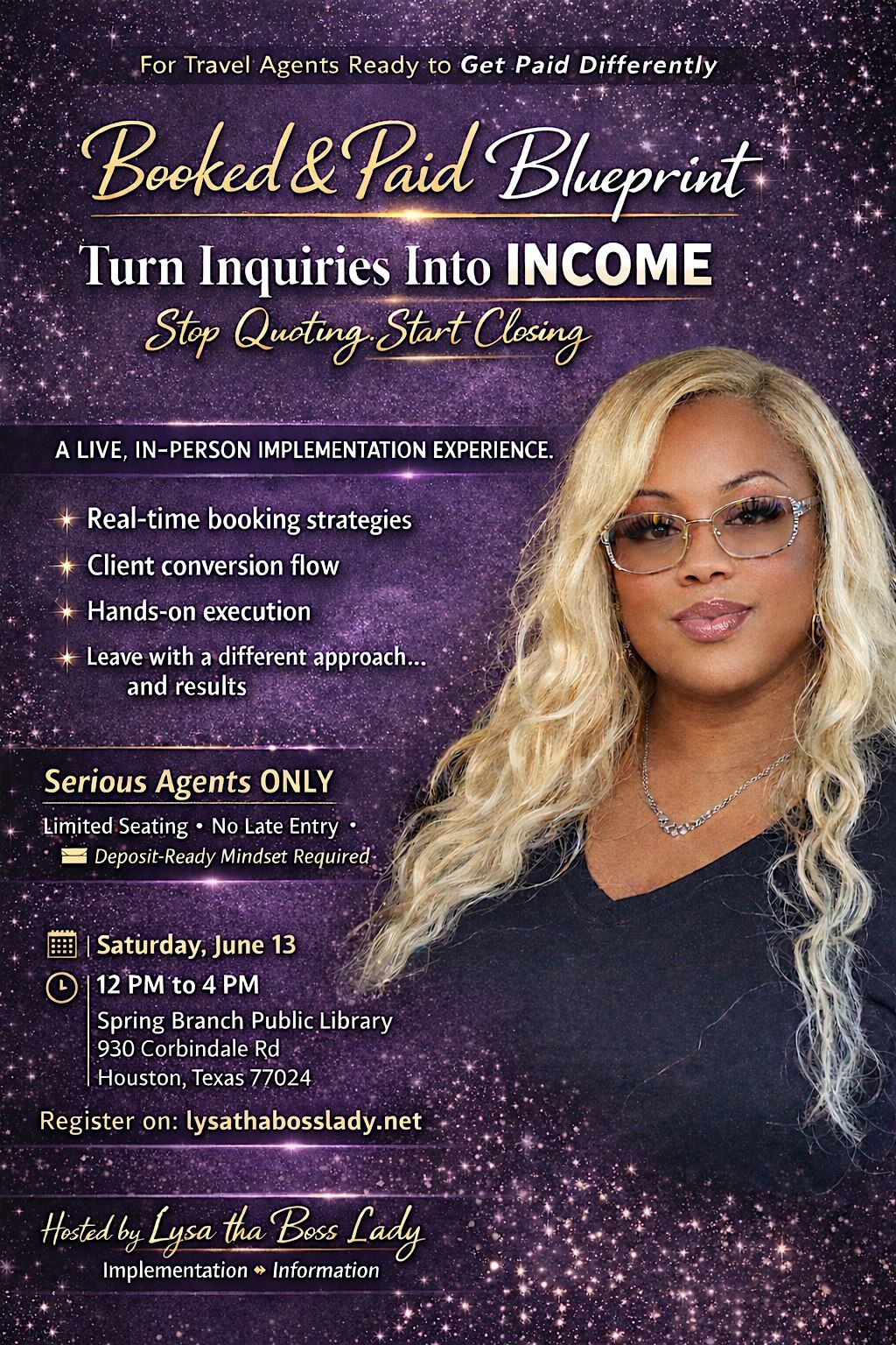 Tha Booked & Paid Blueprint