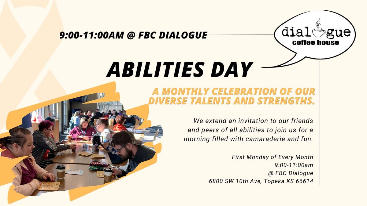 Abilities Day @ Dialogue Coffee House