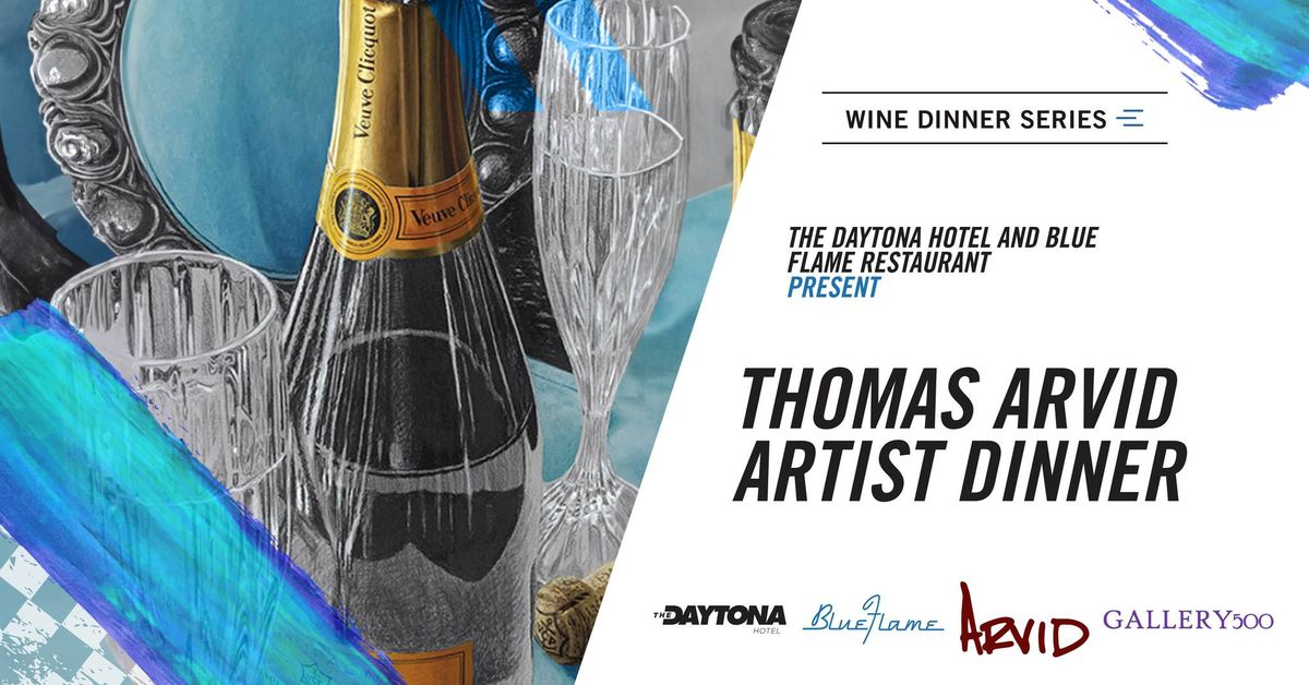 Thomas Arvid Art & Wine 4-Course Dinner Experience