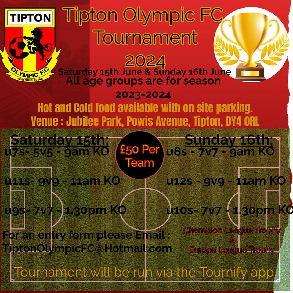 Tipton Olympic FC Football Tournament
