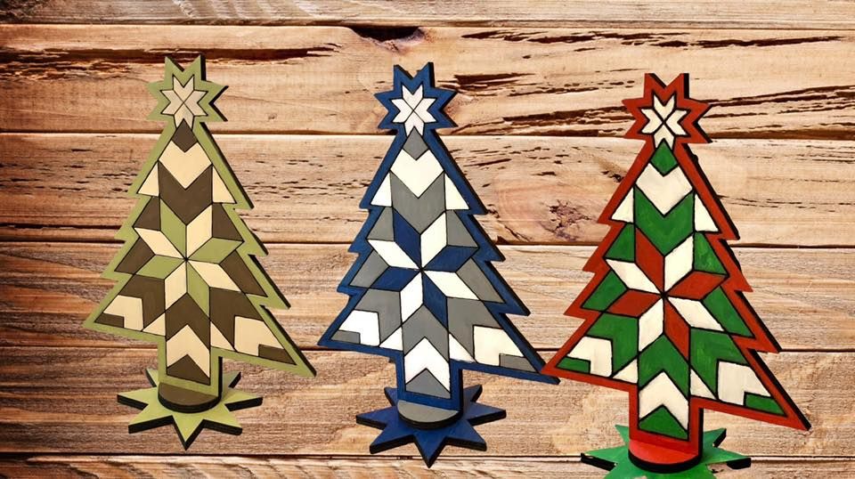 Paint a Christmas Tree Barn Quilt