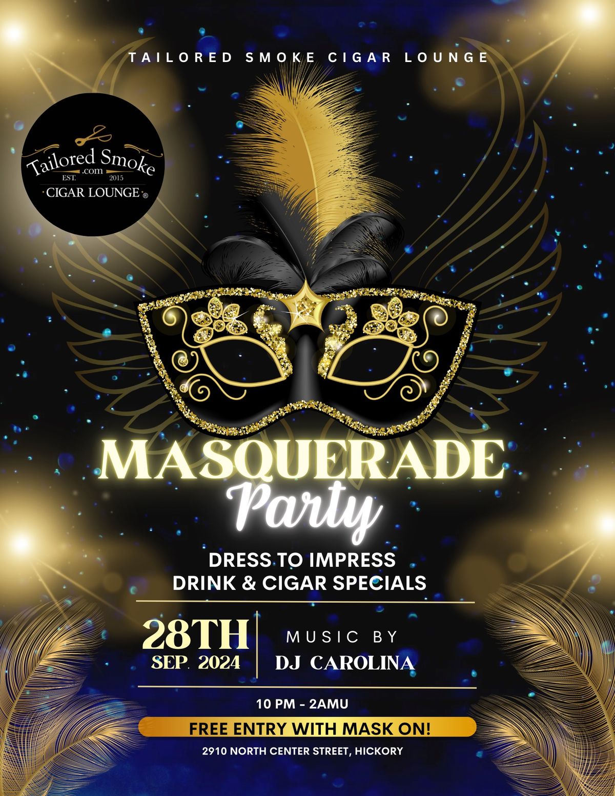 Masquerade Party @ Tailored Smoke