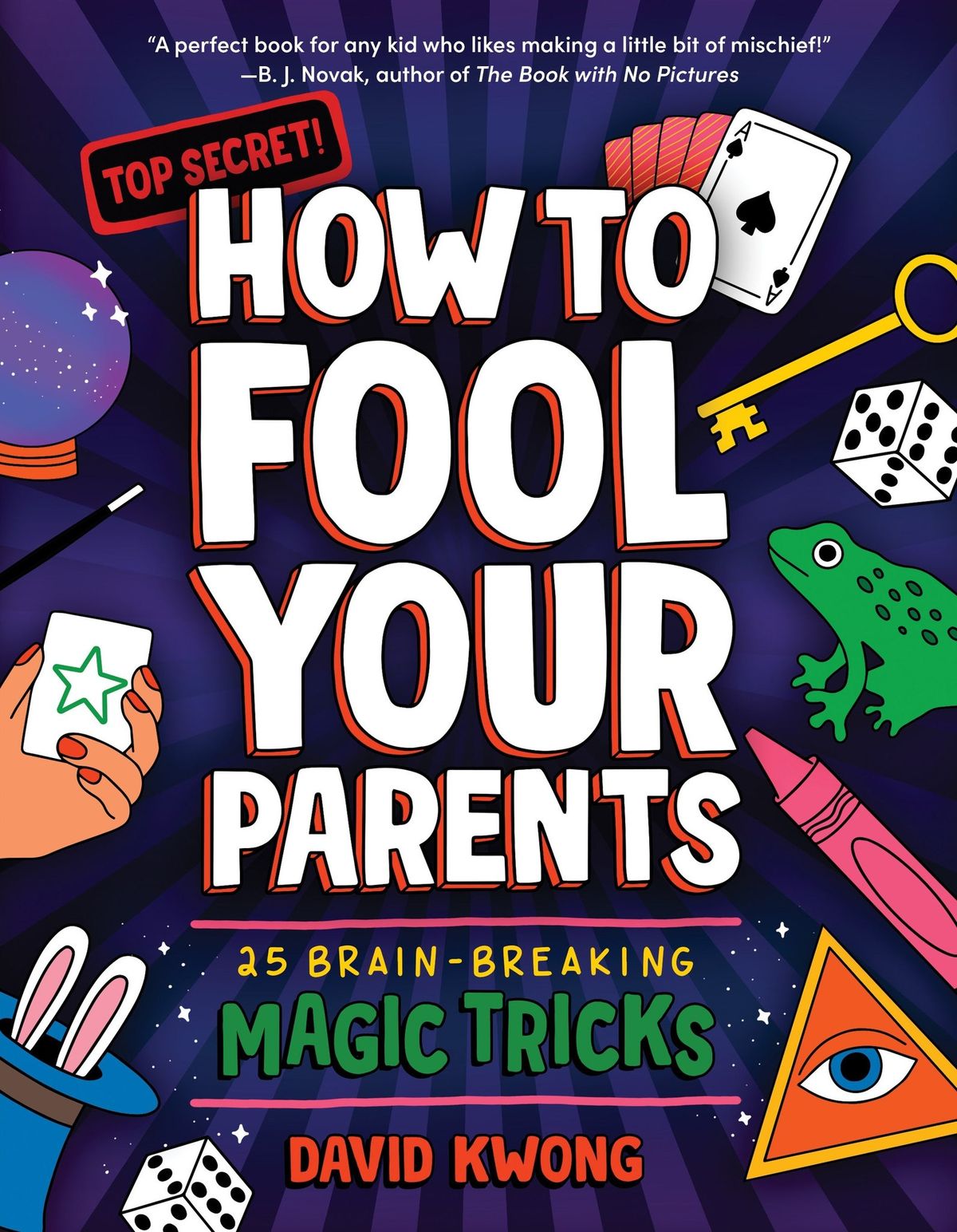 David Kwong: "How to Fool Your Parents" Magic Show (& teaching tricks)