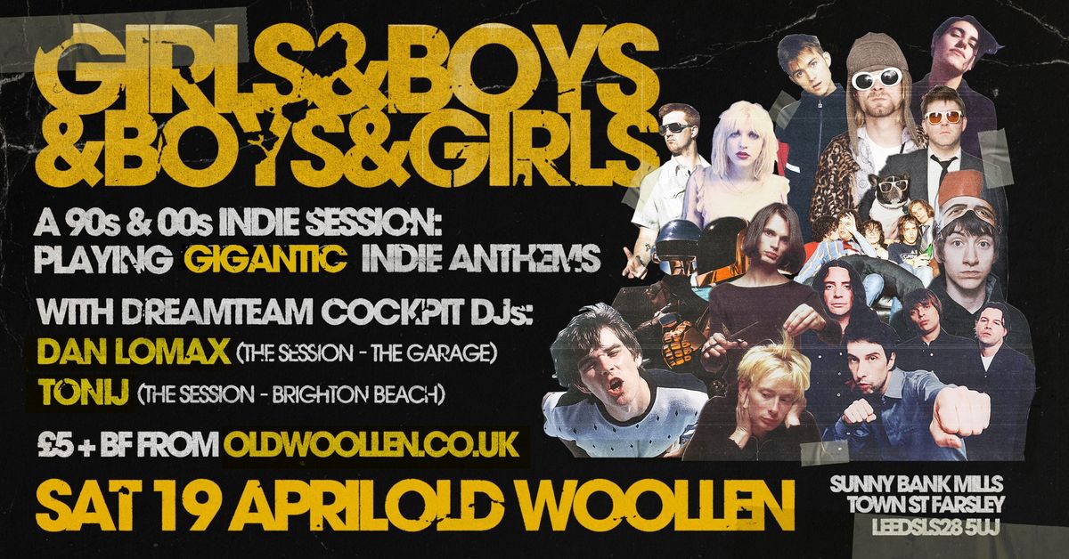 Girls & Boys - Sat 19 April