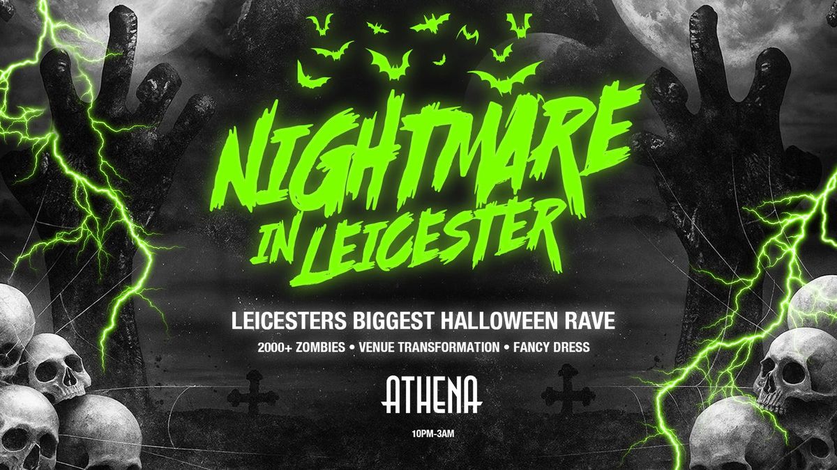 Nightmare In Leicester - Haunted Warehouse Takeover at Athena Leicester! ? [EARLY BIRD TICKETS ON SALE NOW!]