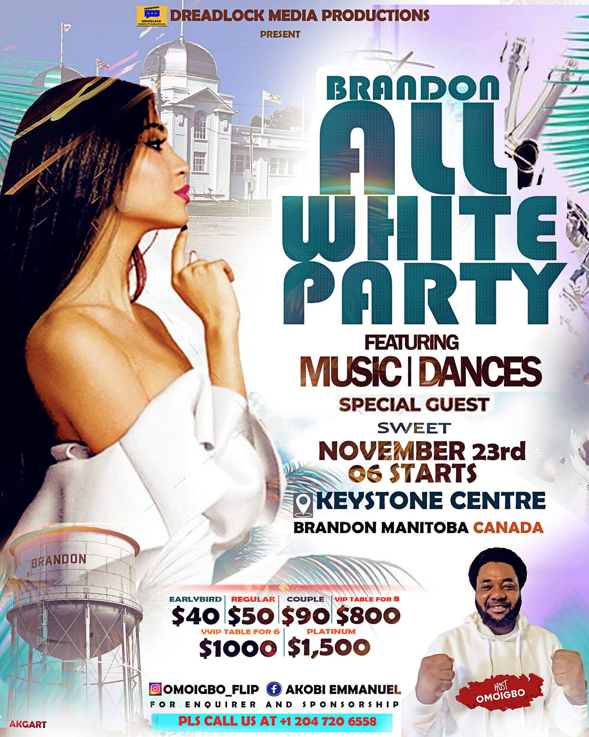 BRANDON ALL WHITE PARTY 