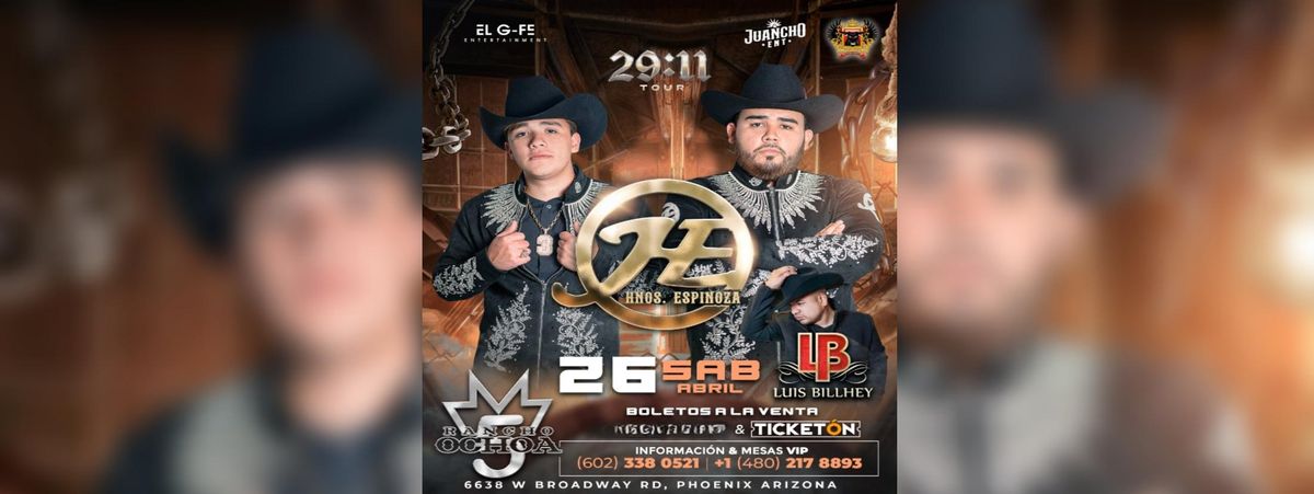 HNOS. ESPINOZA & LUIS BILLHEY EN PHOENIX