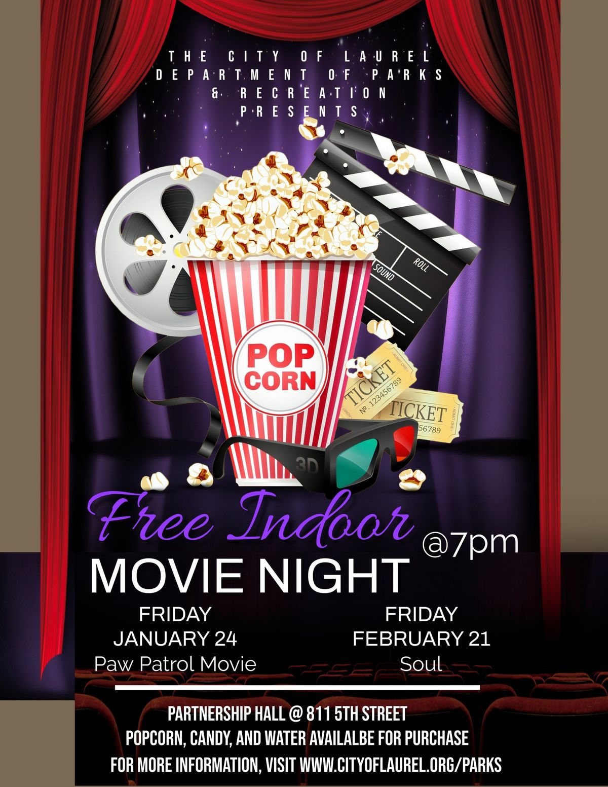 Free Friday Indoor Movie - Soul