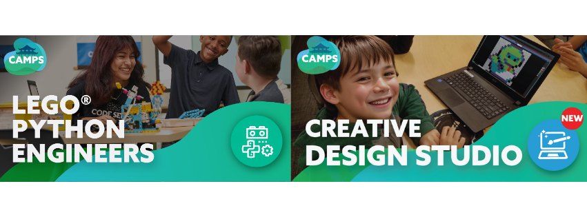 FULL DAY: Creative Design Studio + Lego Python Engineers