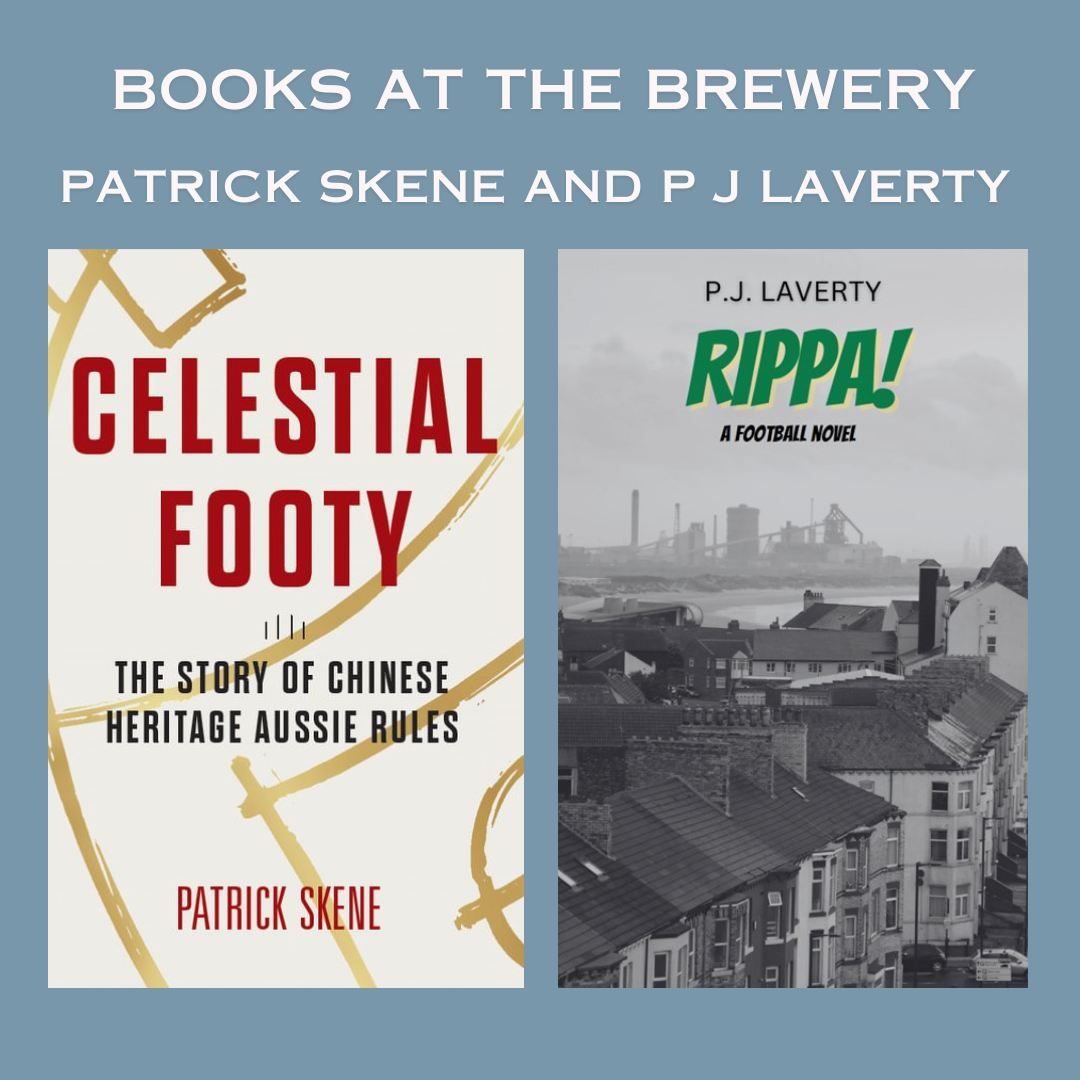 Books at the Brewery with Patrick Skene and P J Laverty 