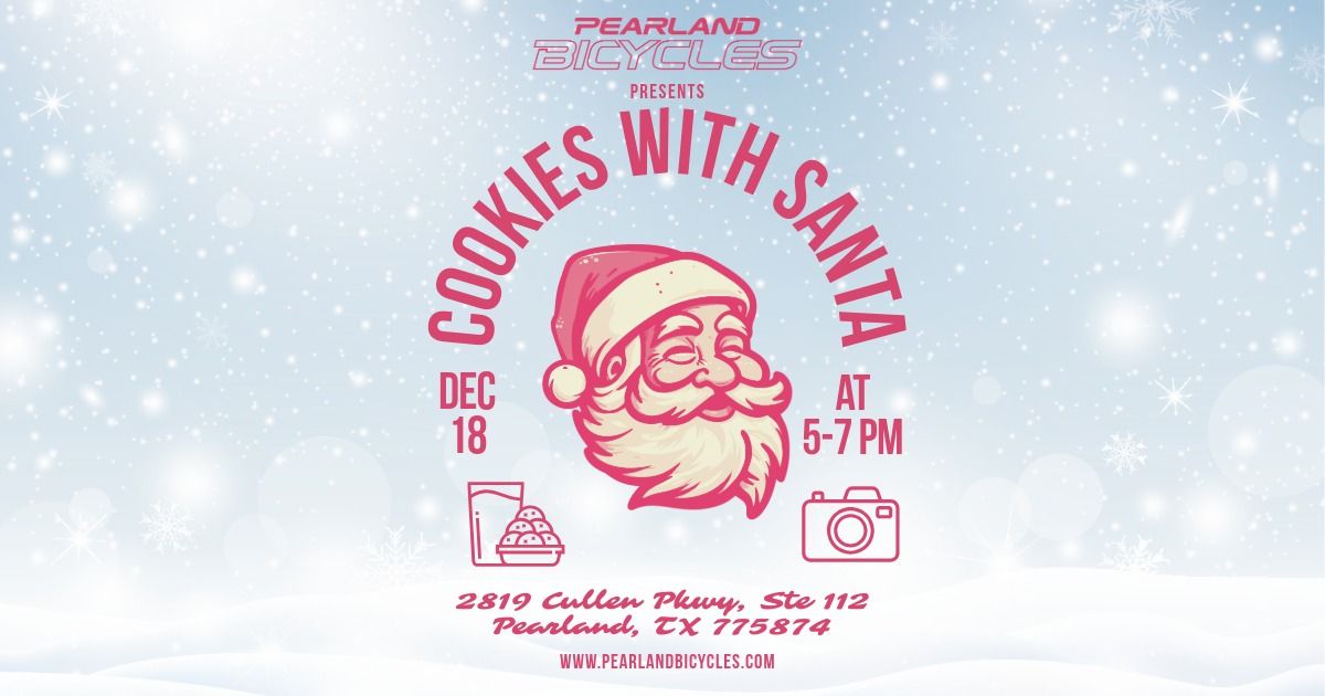 Cookies with Santa @Pearland Bicycles