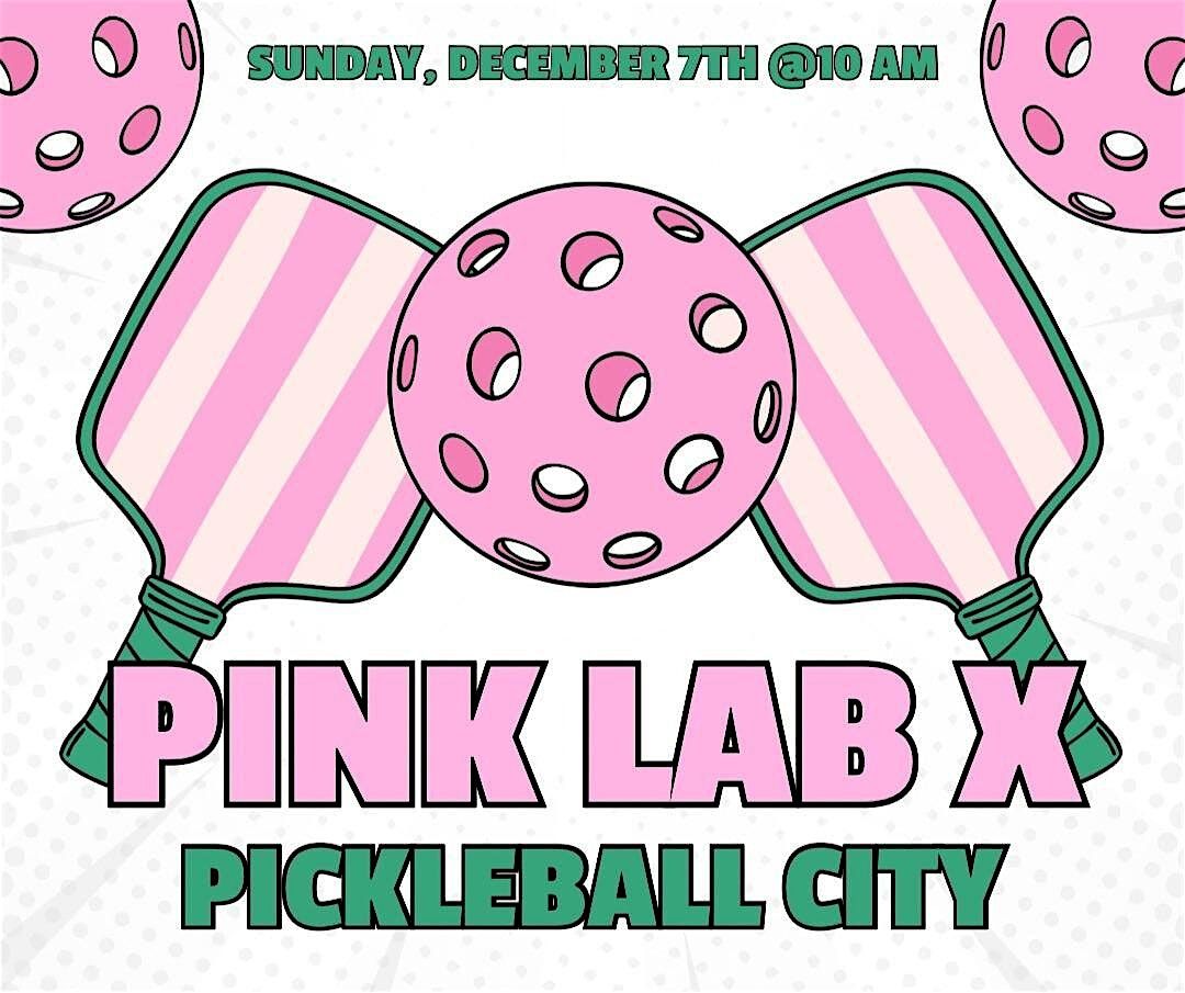 Pink Lab x Pickleball City