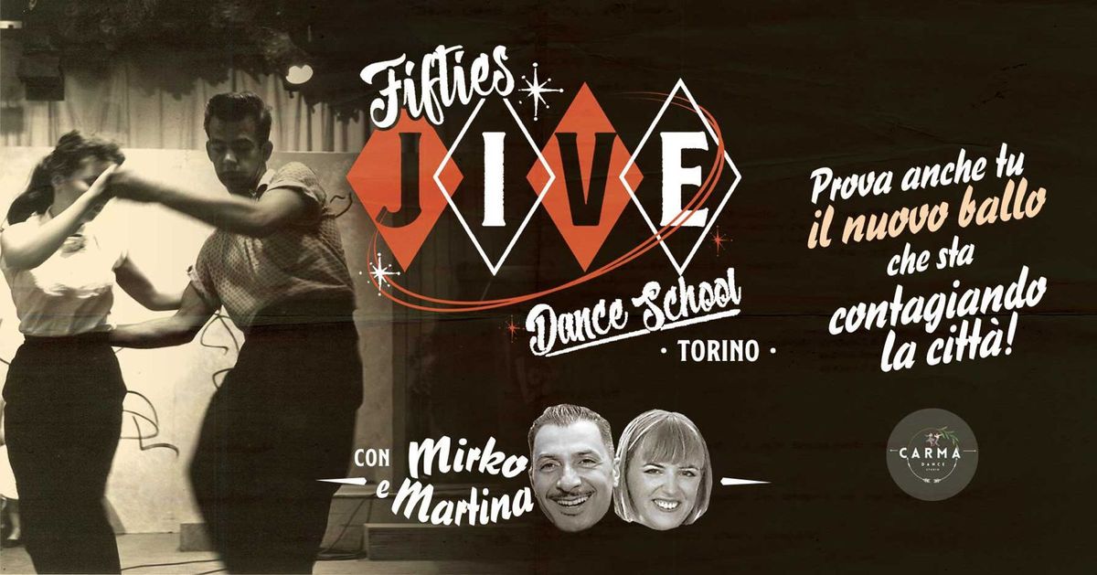 NUOVO CORSO BASE di Fifties Jive a GENNAIO 2025