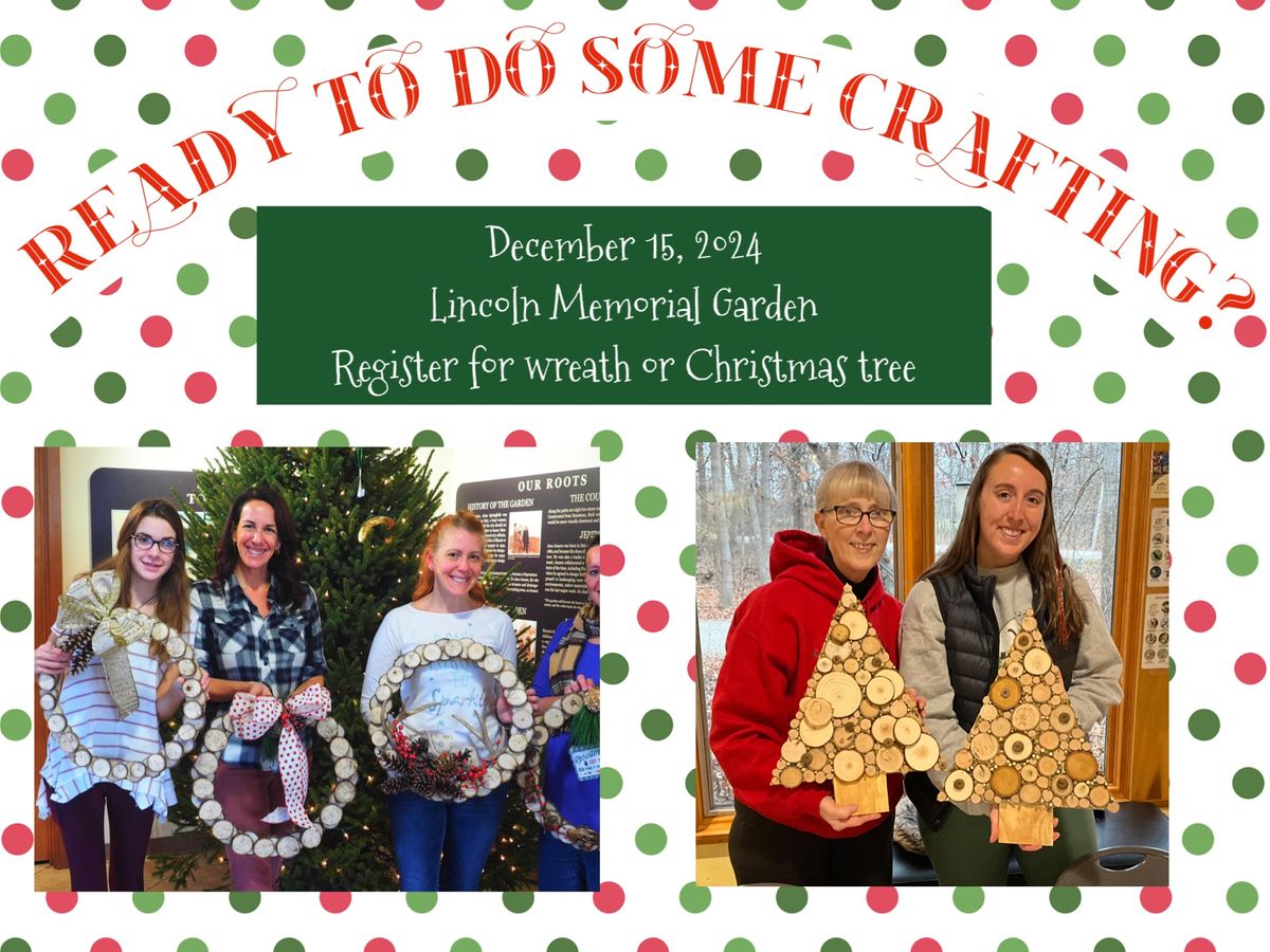 LMG Holiday Craft Workshop - Tree Cookie Nature Crafting Session