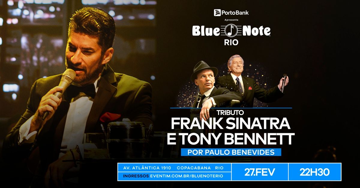  FRANK SINATRA E TONY BENNETT POR PAULO BENEVIDES