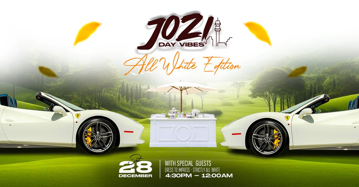 Jozi Day Vibes - All White Edition 