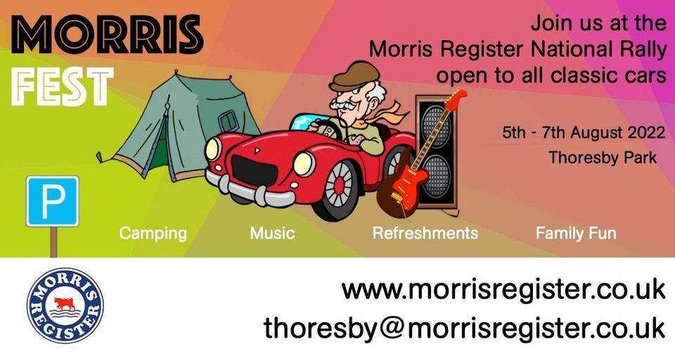 Morris Fest 2022, Thoresby Park, Thoresby, Nr Ollerton, Nottinghamshire