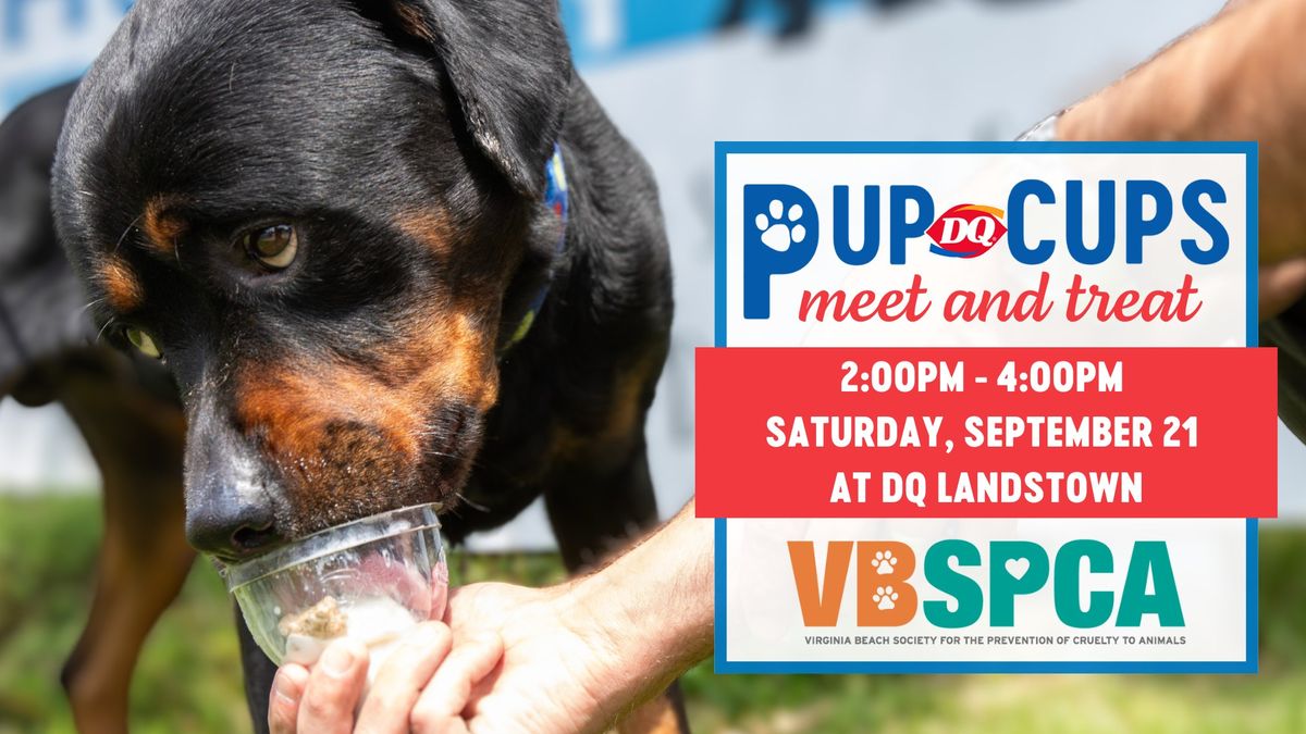 Pup Cups Meet and Treat with VB SPCA