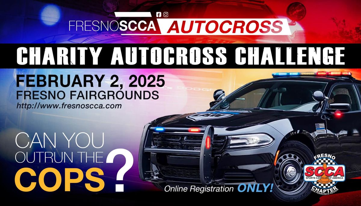 Can You Outrun the Cops? Charity Autocross Challenge